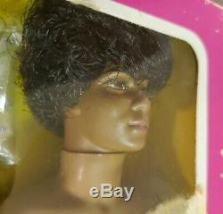 Sunsational Malibu Ken Doll African American Cali Hair New in Box 1981 Vintage