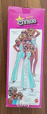 Supersize Christie Doll 18 1976 AA 2 Outfits Golden Girl Gown & Original withBox