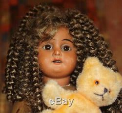Sweet Mulatto 11 AM 1894 Size 2 Doll with no Repairs/Cracks