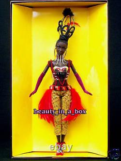 TANO Barbie Doll in SHIPPER Treasures of Africa Byron Lars African American AA