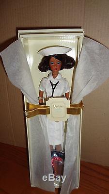 The African American Nurse Platinum Silkstone Barbie Doll Nrfb 2006