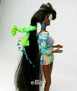 TOTALLY HAIR CHRISTIE Barbie Doll AFRICAN AMERICAN AA 1991 RARE