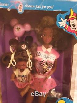 The Heart Family Visits Disneyland Park, Black African American Dolls by Mattel