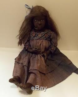 Thea By Elissa Glassgold Resin Doll 22 # 2/ Le 40 Beautiful African American