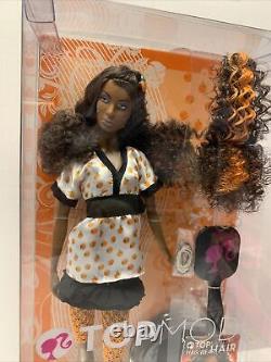 Top Model Barbie Hair Wear Nikki Doll African American #M5799 Rare