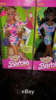 Totally Hair Barbie African American & Blonde 1991
