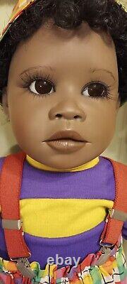 Turner Virginia Doll African American Porcelain 24 Terrance 1992 Rare