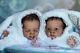 Twins reborn baby doll Buttercup and Poppy//Artist Tatyana Melnikova