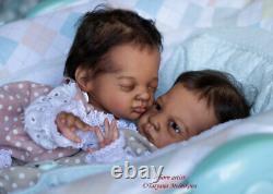 Twins reborn baby doll Buttercup and Poppy//Artist Tatyana Melnikova