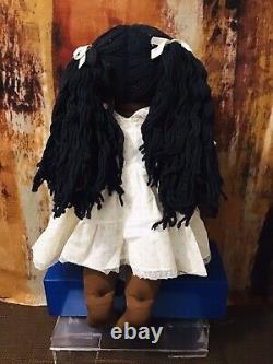 Unmarked Unsigned African American Doll withDress Pants