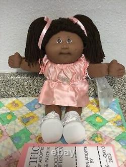 VERY RARE 15th Anniversary African American Cabbage Patch Kid Head Mold #3 1998