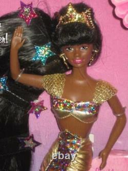 VERY RARE 1995 Jewel Hair Mermaid Barbie Rare African American Barbie 14587 NRFB