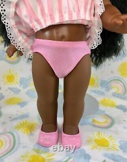 VERY RARE AFRICAN-AMERICAN 1988 Mattel Lil' Little Miss Makeup Doll Girl