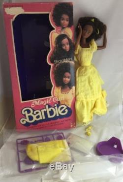 VINTAGE 1981 Magic Curl African American/Black Barbie Doll 3989 STEFFIE FACE NEW