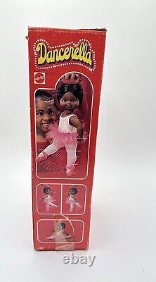 VINTAGE MATTEL 1972 Dancerella Doll African American WORKING