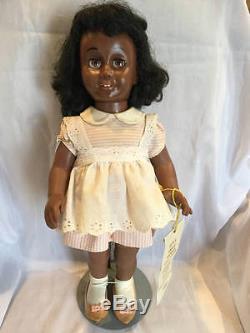 VINTAGE MATTEL BLACK AFRICAN AMERICAN CHATTY CATHY IN PEPPERMINT STICK OUTFIT