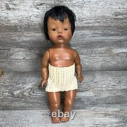 VTG 1961 Lorrie Doll African American Baby Doll Sleepy Eyes 15