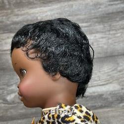 VTG 1969 Shindana African American Baby Doll 16 With Orig Clothes