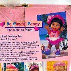 VTG 90s GALOOB BABY FACE SO PLAYFUL PENNY DOLL BLACK AFRICAN AMERICAN #10