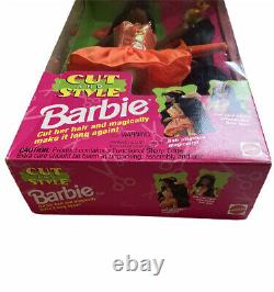 VTG CUT AND STYLE BARBIE #12642 AA Mattel 1994 New NRFB w Original Price Tag