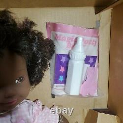 VTG Magic Potty Baby 1992 TYCO doll Toilet Training African American Doll with BOX