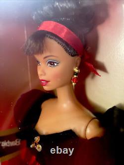 VTG Mattel Avon Barbie Doll 1998 Rare African American Winter Splendor NIB