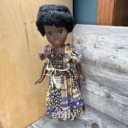 VTG Rare 1969 Shindana African American Doll With Orig Clothes 15 NICE