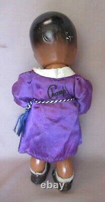 Vintage 1946 Effanbee Composition The Champ Candy Kid African American Doll A/O