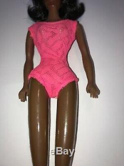 Vintage 1960s Barbie Clone African American Hong Kong Rooted Lashes (224)