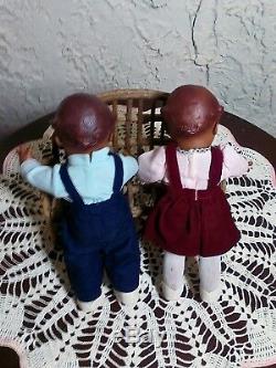 Vintage 1964 African American Rare Jesco Cameo Baby dolls