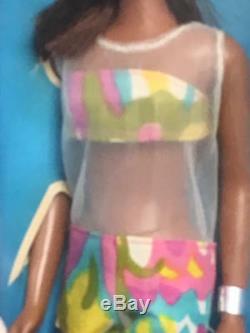 Vintage 1965 Barbie Black African American Francie Doll Nrfb