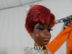 Vintage 1969 Julia Twist N Turn Doll Barbie & #1128 Outfit AA Red Hair? + MORE