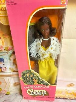 Vintage 1975 Deluxe Quick Curl Cara African American Barbie Doll VHTF NRFB, V