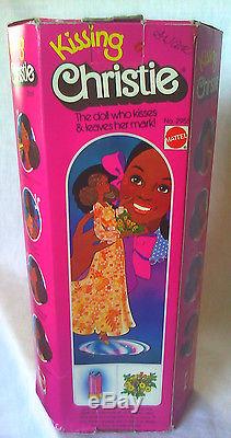 Vintage 1978 Aa Kissing Christie Barbie Doll African American New Nrfb