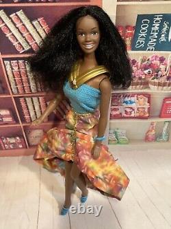 Vintage 1978 Barbie Clone African-American Disco Wanda Shindana Toys