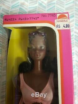 Vintage 1978 Sun Lovin' Malibu Christie Barbie Steffie Face Nrfb