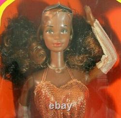Vintage 1980 Barbie Golden Dream Christie Superstar Era Doll #3249 Nrfb