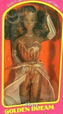 Vintage 1980 Barbie Golden Dream Christie Superstar Era Doll #3249 Nrfb