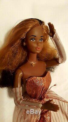 Vintage 1980 Golden Dream Christie Barbie doll Steffie face Superstar Era AA