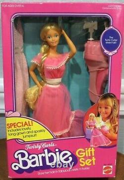 Vintage 1982 Barbie Superstar Era Twirly Curls Gift Set #4097 Nib Sealed