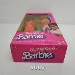 Vintage 1982 Mattel Barbie Twirly Curls African American Doll 5723 HTF