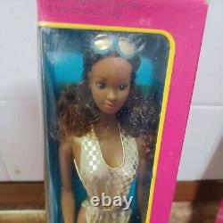 Vintage 1983 African American & Hispanic Sun Gold Malibu Barbie Doll Lot
