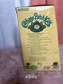Vintage 1984 Cabbage Patch Kids Coleco African American Boy Black Doll Boxed