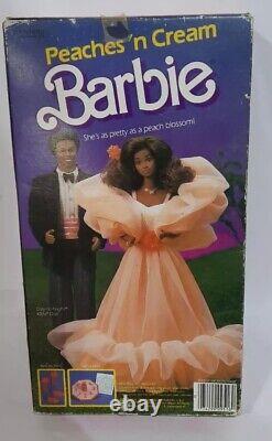 Vintage 1984 Peaches n' Cream Barbie Doll Mattel 9516 AA NRFB NOS