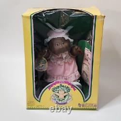 Vintage 1985 Cabbage Patch Kids Preemie Baby African American Girl Doll In Box