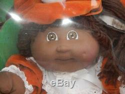 Vintage 1985 Coleco African American Cabbage Patch Twin Dolls Boy Girl
