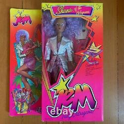 Vintage 1985 Jem Doll SHANA of the Holograms in Box MIB Hasbro 1980s