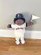 Vintage 1986 Cabbage Patch Kids African American Red Sox Doll. Great Condition