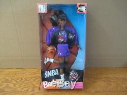 Vintage 1998 NBA Toronto Raptors Barbie Doll African American Black Rare Canada