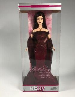 Vintage 2003 Collector Edition Barbie Birthstone January Garnet Doll C5331 NIB